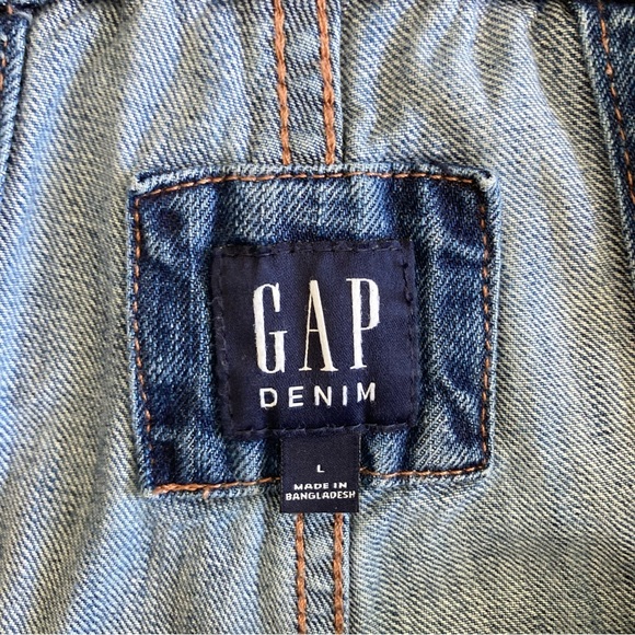 Gap Denim Overalls, size L, 100% Cotton - Picture 6 of 7